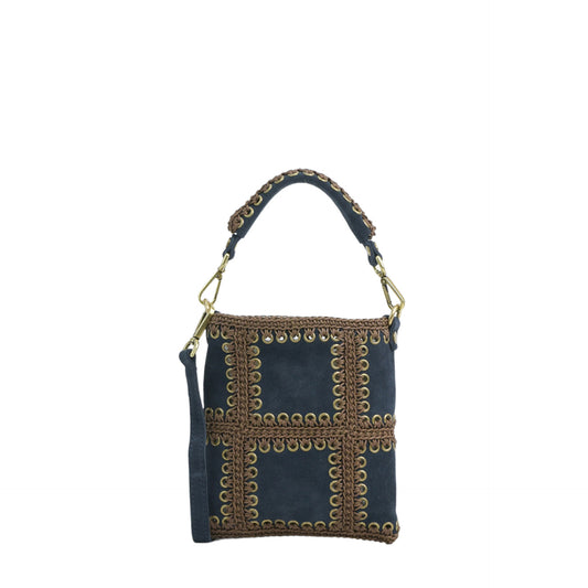 Clara - Suede NAVY-Nocciola