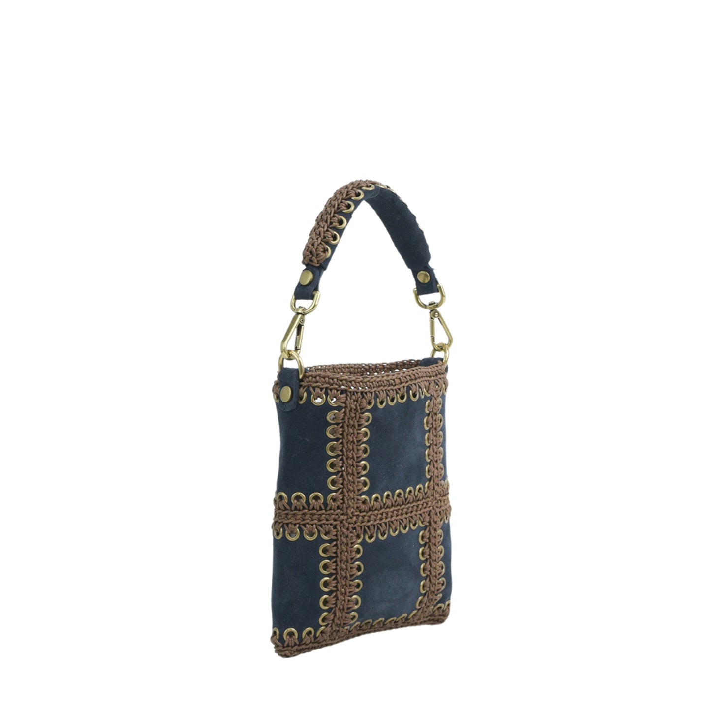 Clara - Suede NAVY-Nocciola