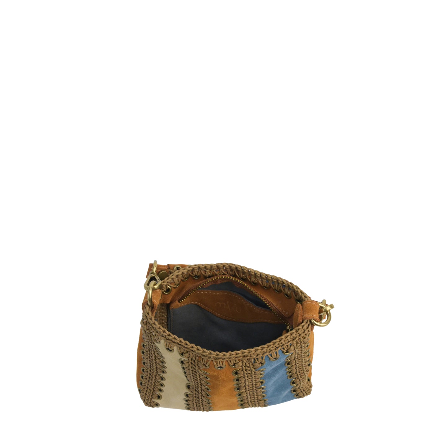 Gaia - Suede GINGER-AZZURRO-BEIGE-Cuoio