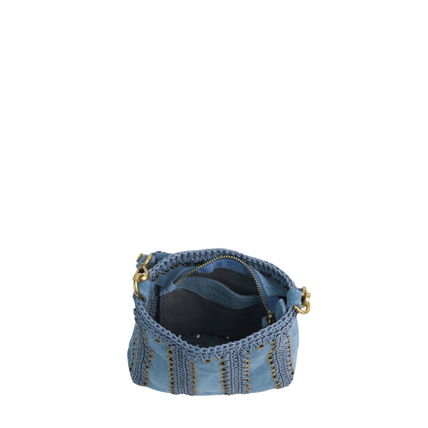Gaia - Suede AZZURRO-Sky