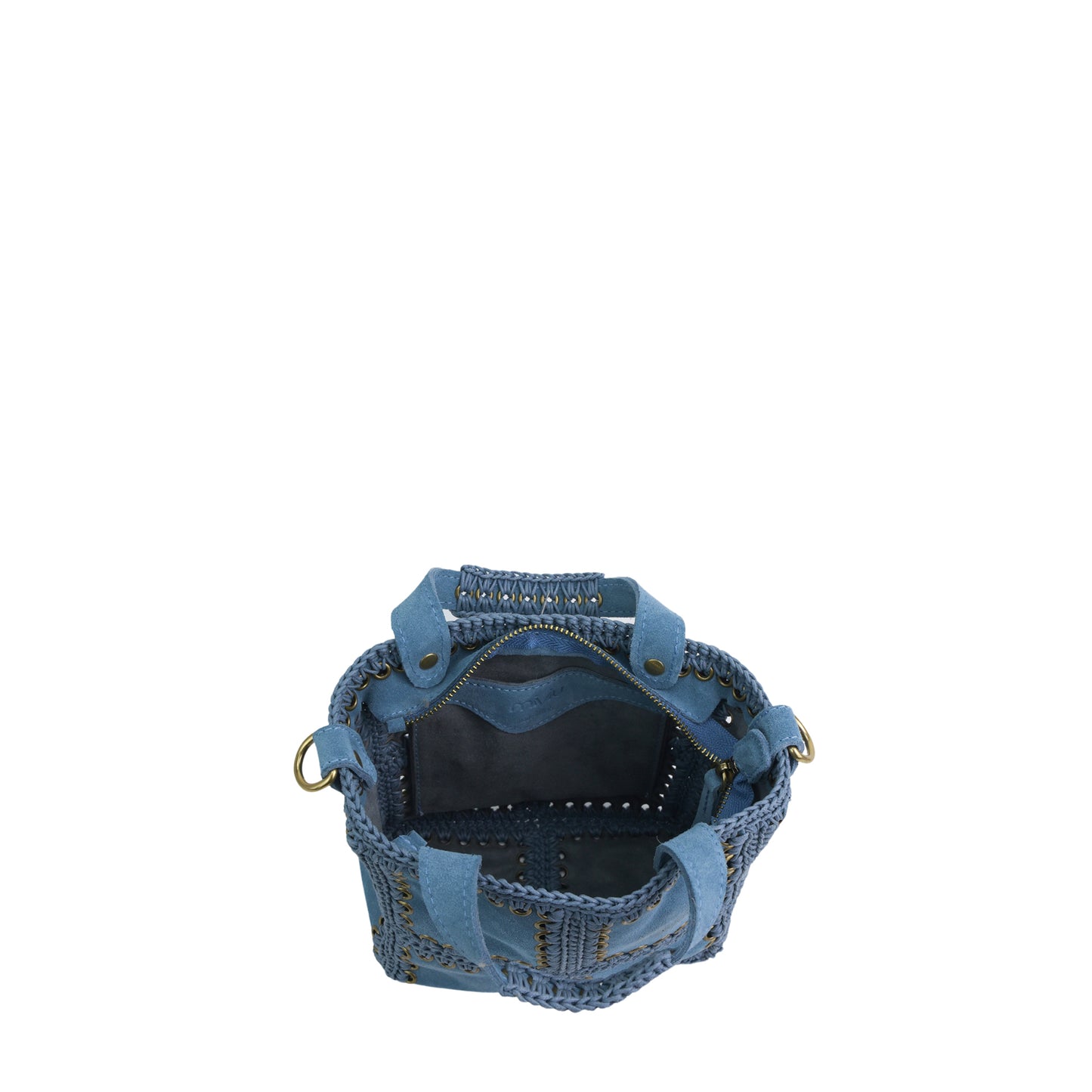 Demetra - Suede AZZURRO-Sky